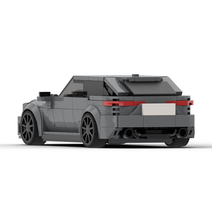 MOC - 163459 Audi RS6 Avant 2019 - 8 stud wide Klemmbausteine - LesDiy - Klemmbausteine