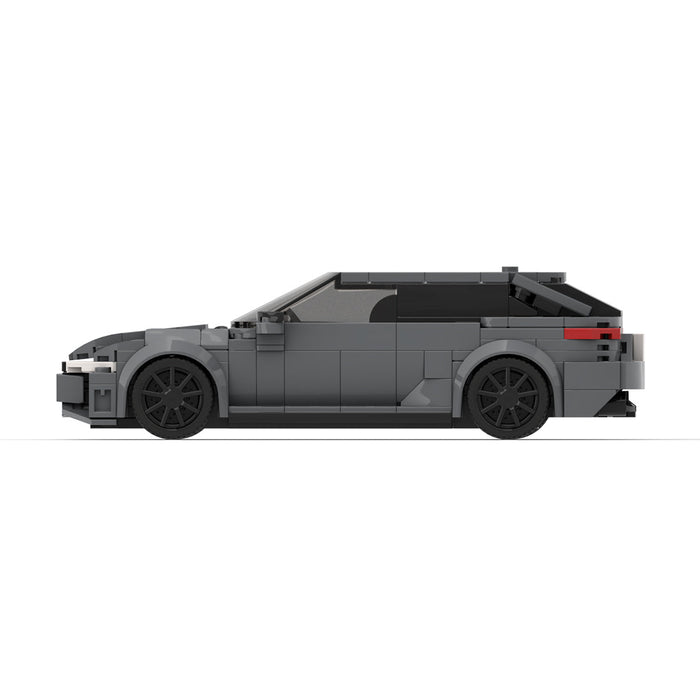 MOC - 163459 Audi RS6 Avant 2019 - 8 stud wide Klemmbausteine - LesDiy - Klemmbausteine