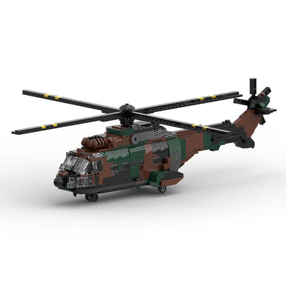 MOC - 167061 AS532 Cougar Klemmbausteine - LesDiy - Klemmbausteine