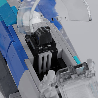 MOC - 170244 Sukhoi Su - 27 Klemmbausteine - LesDiy - Klemmbausteine