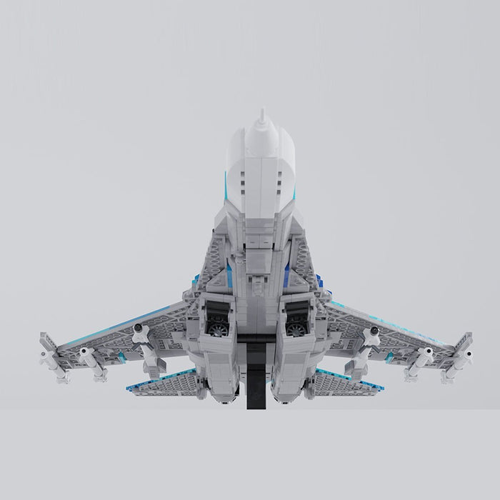 MOC - 170244 Sukhoi Su - 27 Klemmbausteine - LesDiy - Klemmbausteine
