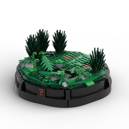 MOC - 175051 Velociraptor Statue Klemmbausteine - LesDiy - Klemmbausteine