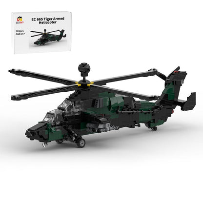 MOC - 177490 Eurocopter EC665 Tiger UHT / KHT Klemmbausteine - LesDiy - Klemmbausteine