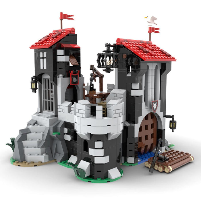 MOC - 193275 Castle Wolfstone Klemmbausteine - LesDiy - Klemmbausteine