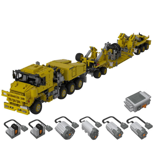 MOC - 34732 Schwerlasttransporter mit Aufhängungsmodell - LesDiy - Klemmbausteine