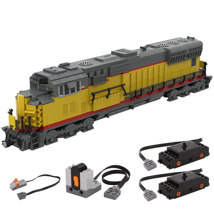 MOC - 40666 EMD SD - 70 Union Pacific - LesDiy - Klemmbausteine