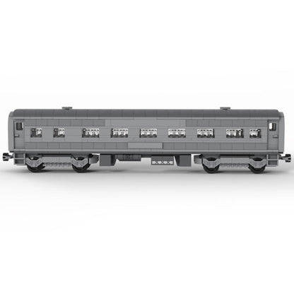 MOC 6wide Santa Fe Passenger Train Carriages - LesDiy - Klemmbausteine