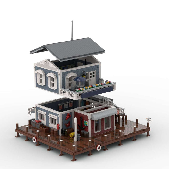 MOC - 74199 Charter and Dive Shop Klemmbausteine - LesDiy - Klemmbausteine