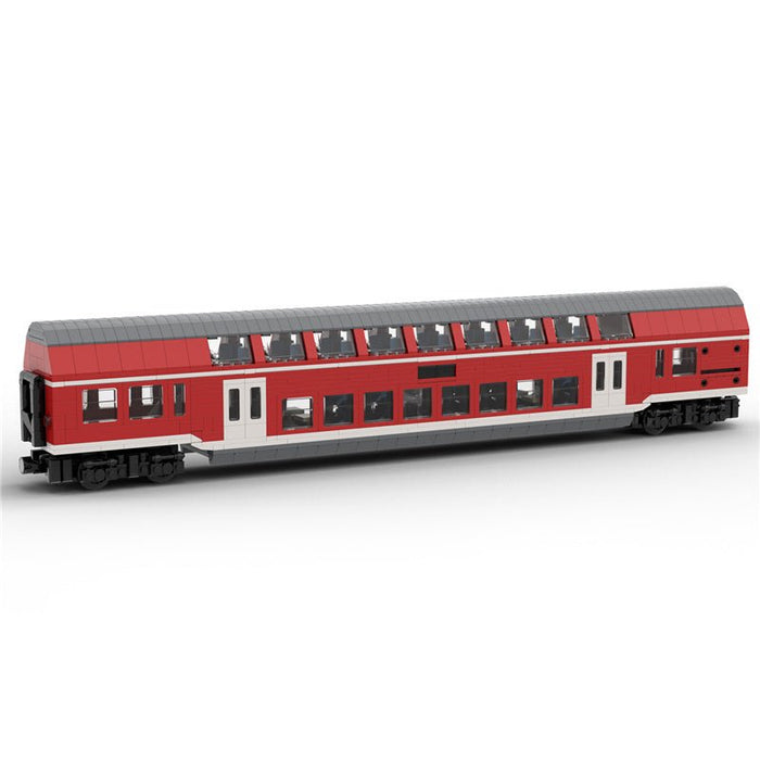 MOC - 78937 Regionalexpress Mittelwagen DBpza 782 - LesDiy - Klemmbausteine