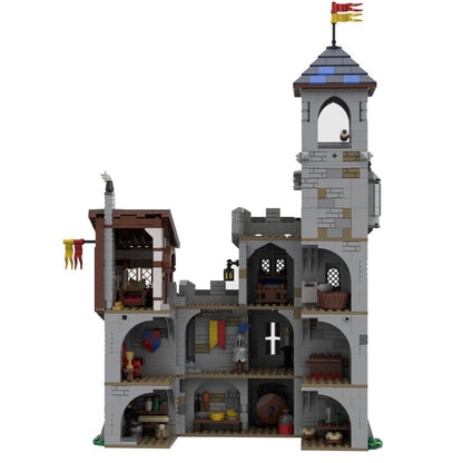 MOC - 92106 Modular Castle's Keep Klemmbausteine - LesDiy - Klemmbausteine