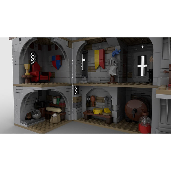MOC - 92106 Modular Castle's Keep Klemmbausteine - LesDiy - Klemmbausteine