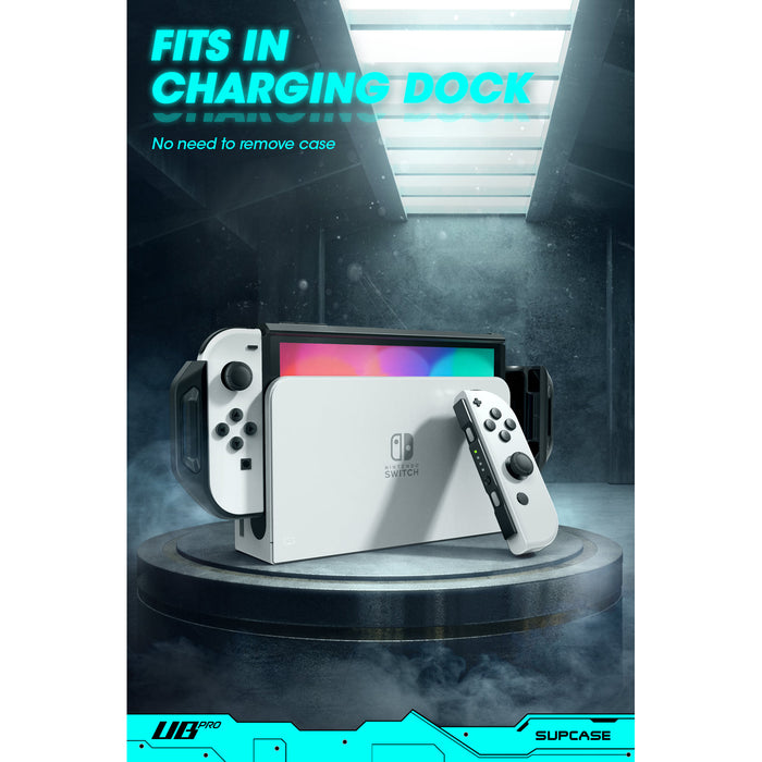 Nintendo Switch OLED Unicorn Beetle PRO Dockable Grip Case-Metallic Blue