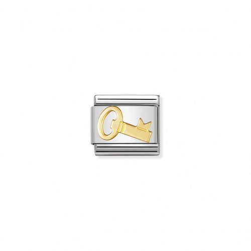 Nomination Classic Link Gold Key Charm