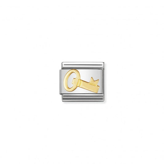 Nomination Classic Link Gold Key Charm