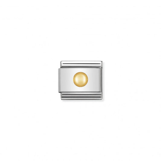 Nomination Classic Link Gold Small Dot Charm