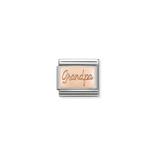 Nomination Classic Link s 9K Rose Gold Grandpa