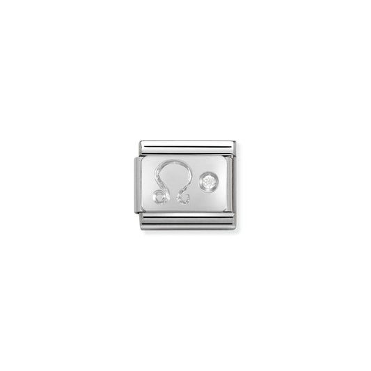 Nomination Classic Zodiac Silver and Cubic Zirconia (Leo)