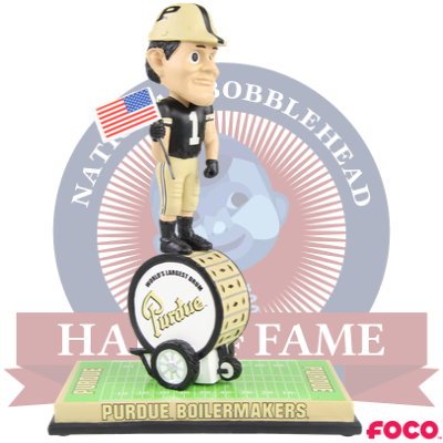 Purdue Pete World's Largest Drum Patriotic Bobblehead