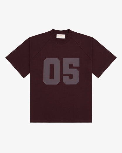 Raglan Tee - Burgundy