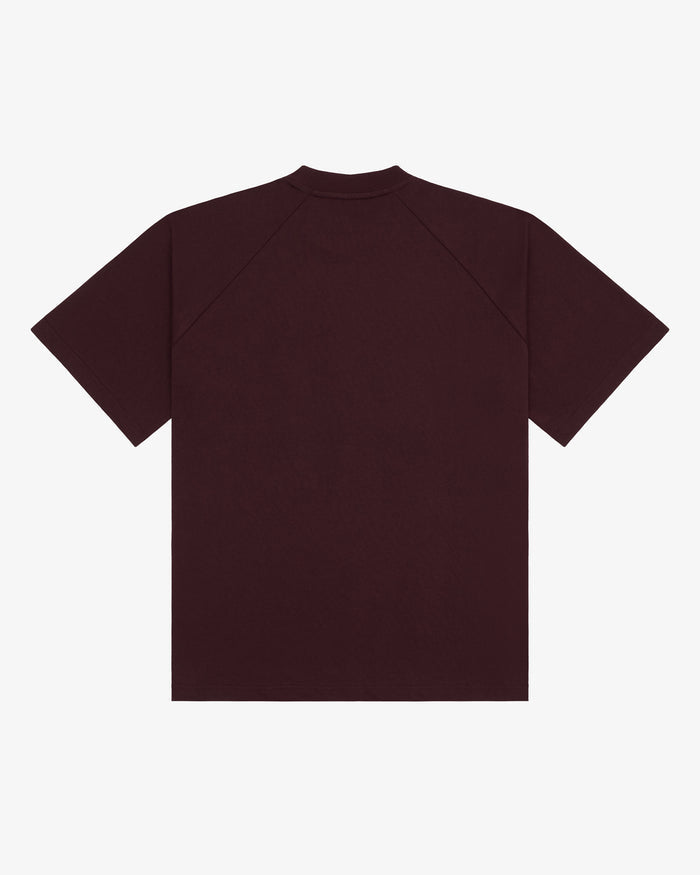 Raglan Tee - Burgundy