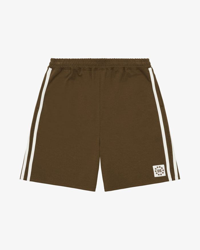Relaxed Track Short - Brown