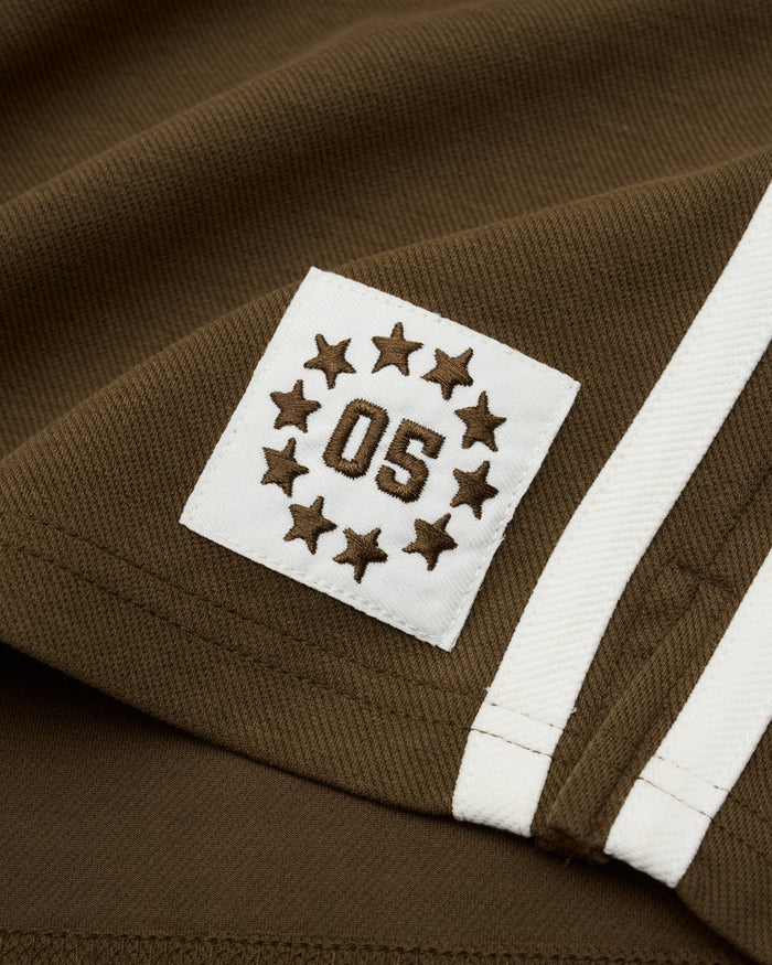 Relaxed Track Short - Brown