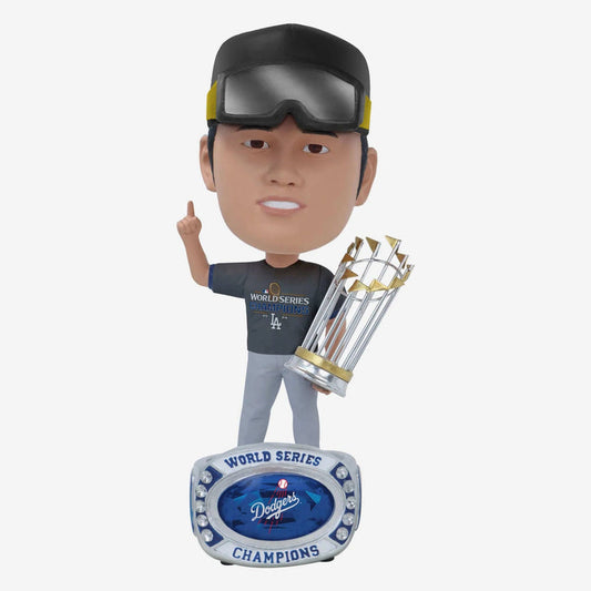 Shohei Ohtani Los Angeles Dodgers 2024 World Series Locker Bighead Bobblehead