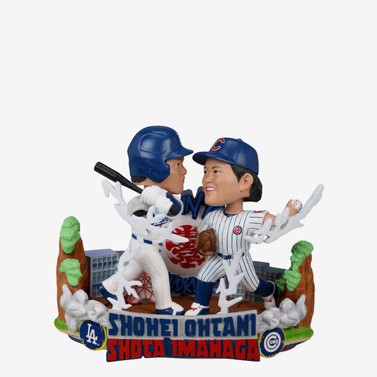 Shota Imanaga Chicago Cubs 2025 Tokyo Series MLB Baseball Bobblehead