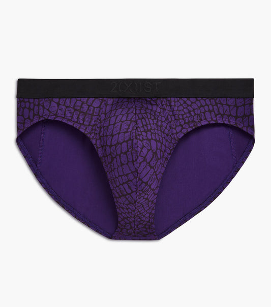Faded Croc Print