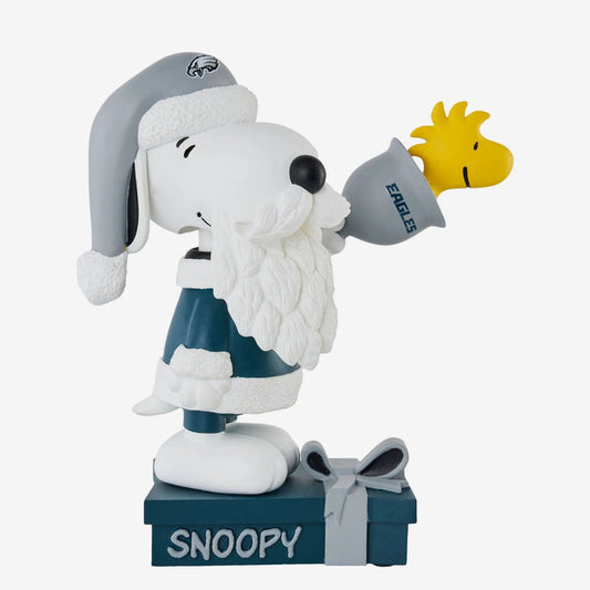 Snoopy & Woodstock Philadelphia Eagles 2024 Peanuts Christmas Special Bobblehead
