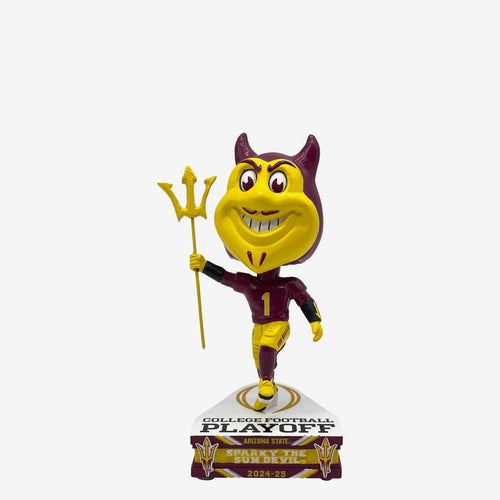 Sparky Arizona State Sun Devils CFP Inaugural Playoff Mini Bighead Bobblehead