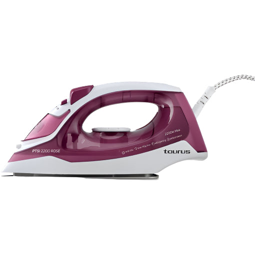 PTSI Rose 2200W / Taurus iron pink 2200 w Ceramic / temperature control wheel / vertical or horizont GARMENT STEAMER / 2200 WATTS